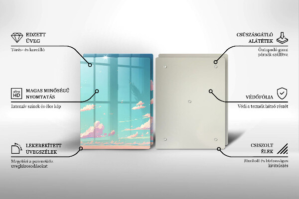 Chopping board Illustration sky