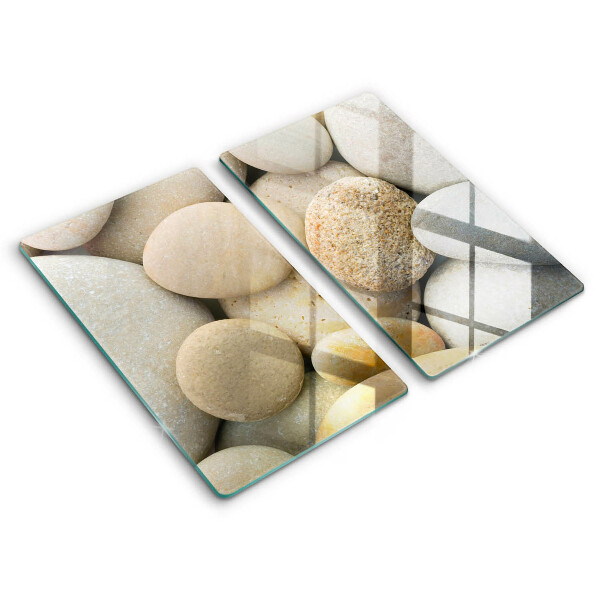 Chopping board Oval stone pattern