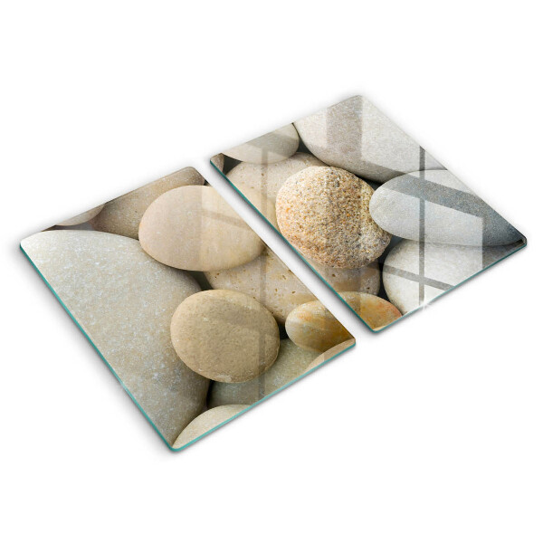 Chopping board Oval stone pattern