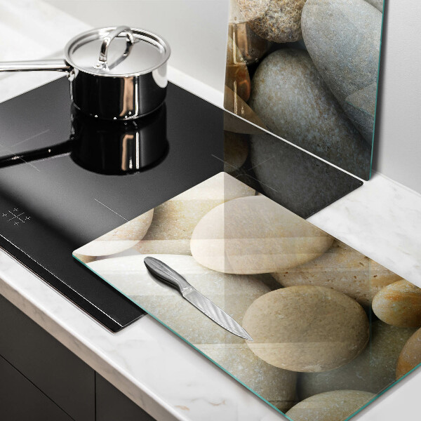 Chopping board Oval stone pattern