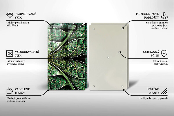 Chopping board Vein leaf structure