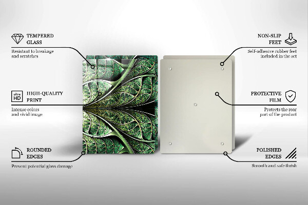 Chopping board Vein leaf structure