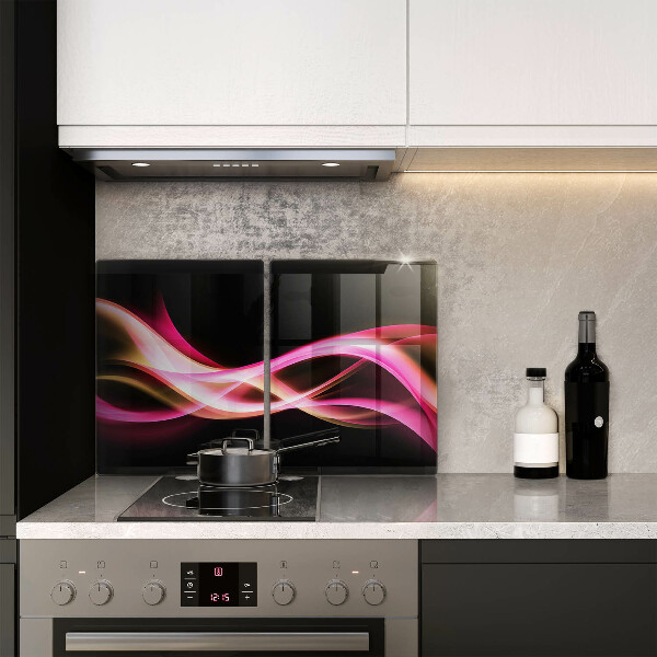 Chopping board Neon Smoke abstraction