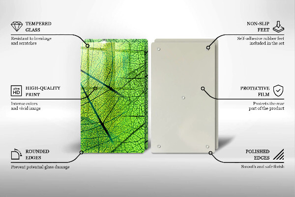 Chopping board Natura leaves