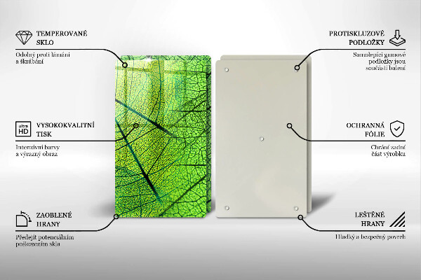 Chopping board Natura leaves