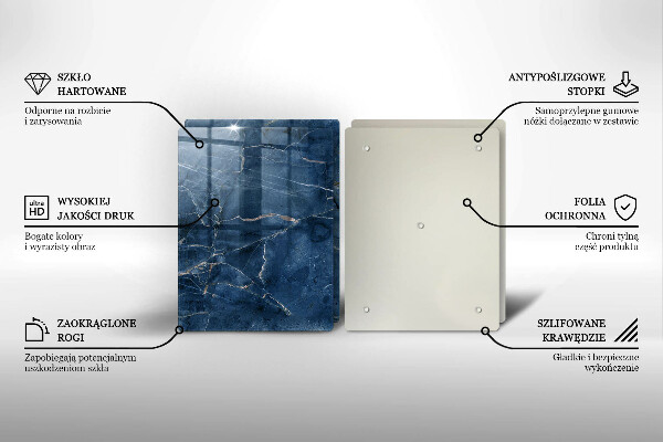 Chopping board Stone texture marble