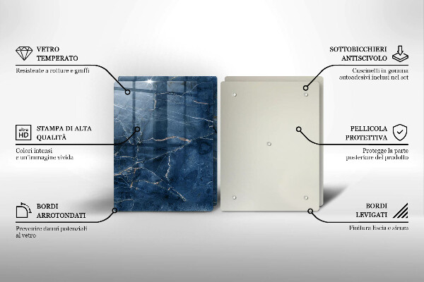 Chopping board Stone texture marble