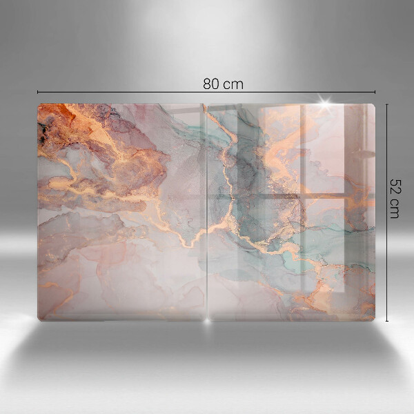 Chopping board Marble with gold