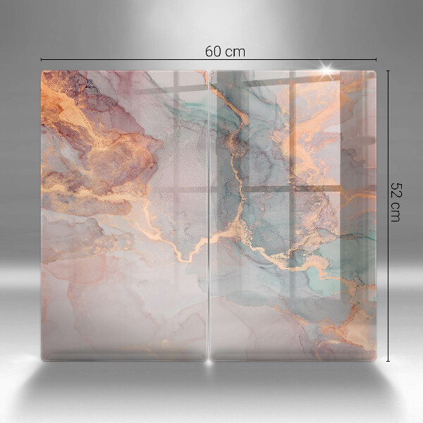 Chopping board Marble with gold