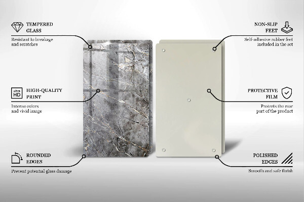 Chopping board Stone texture