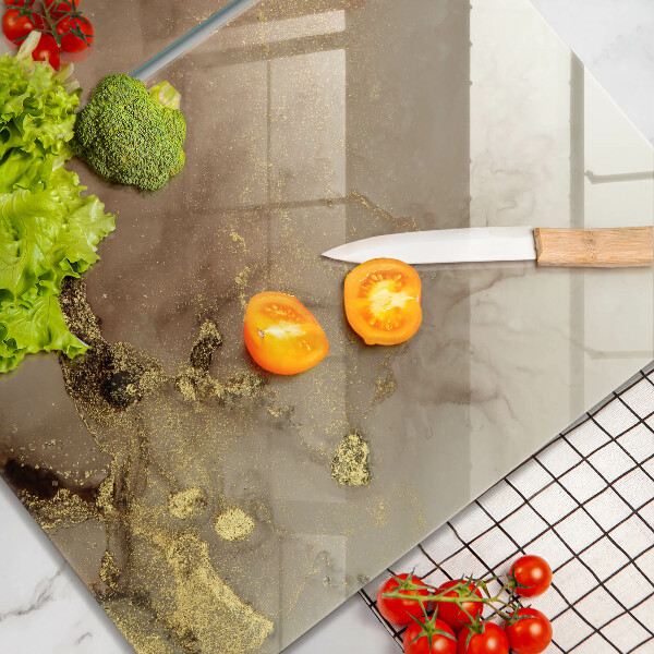 Chopping board Abstraction gold