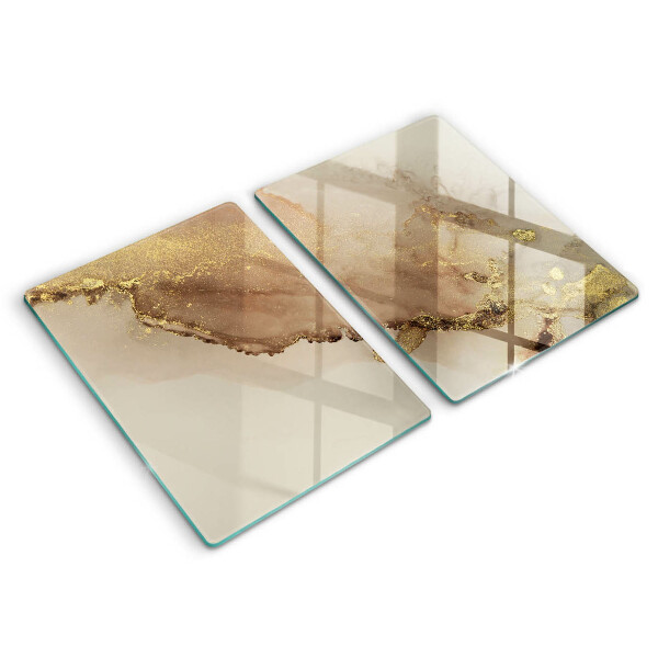 Chopping board Abstraction gold