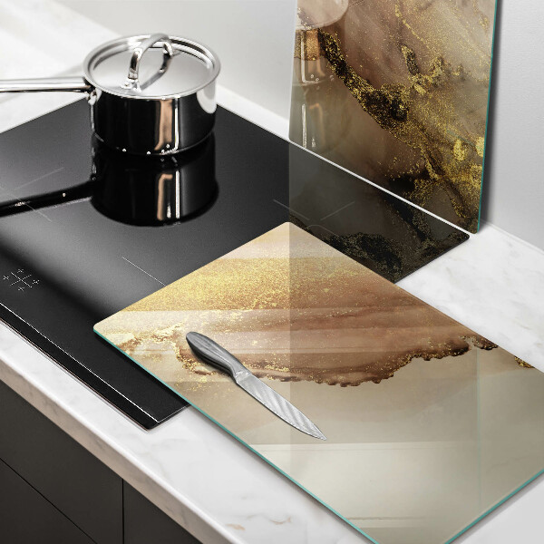 Chopping board Abstraction gold