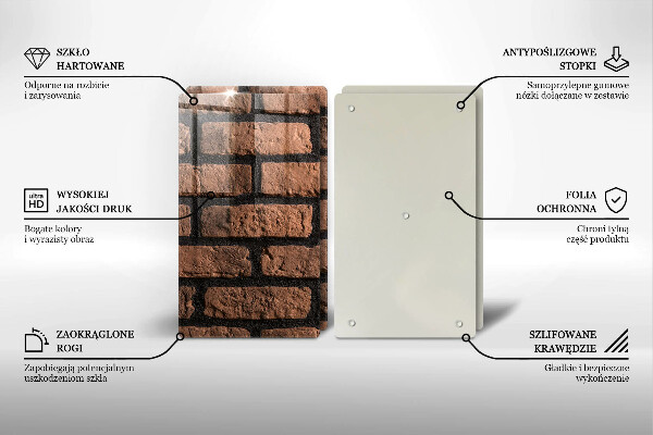 Chopping board Brick wall