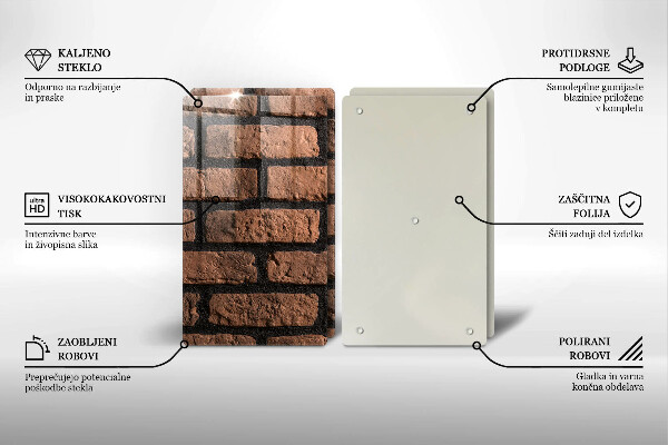 Chopping board Brick wall