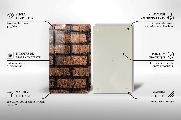 Chopping board Brick wall