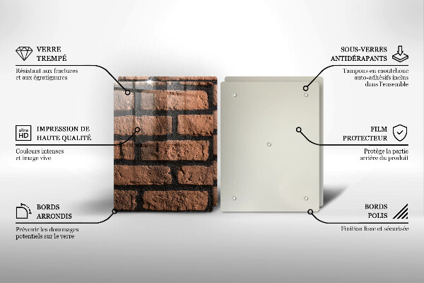 Chopping board Brick wall