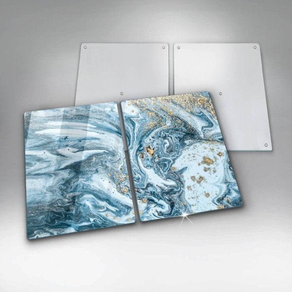 Chopping board Structure with gold