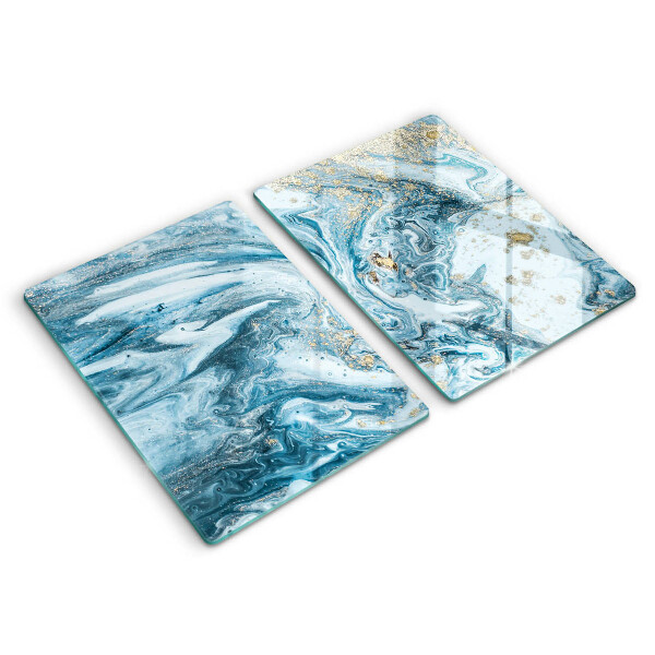 Chopping board Structure with gold