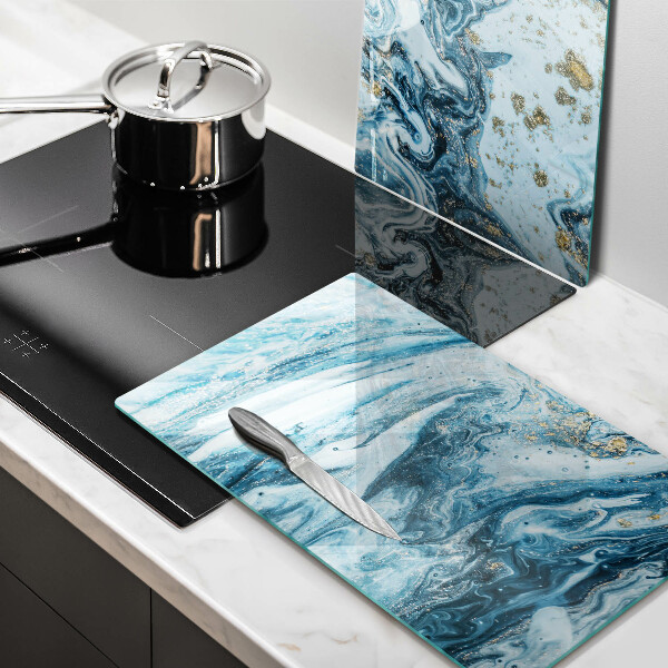 Chopping board Structure with gold