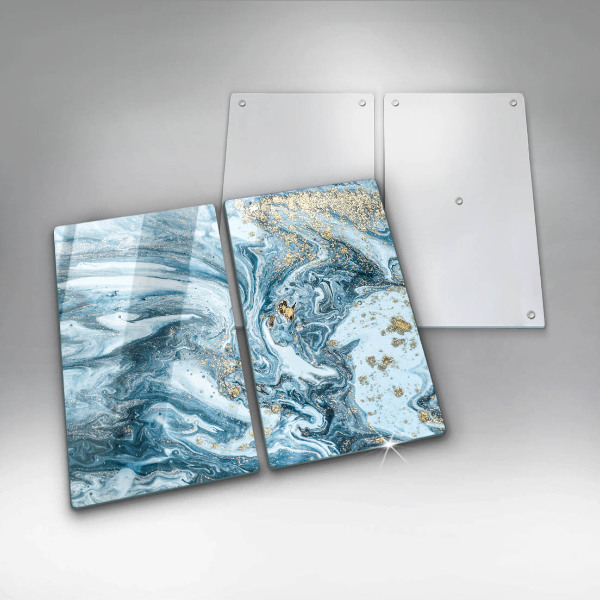 Chopping board Structure with gold