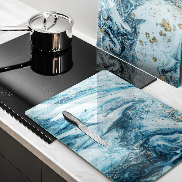 Chopping board Structure with gold