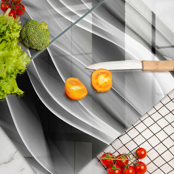 Chopping board Abstraction mild lines