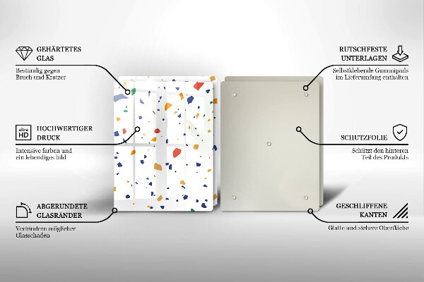 Chopping board Colored gres