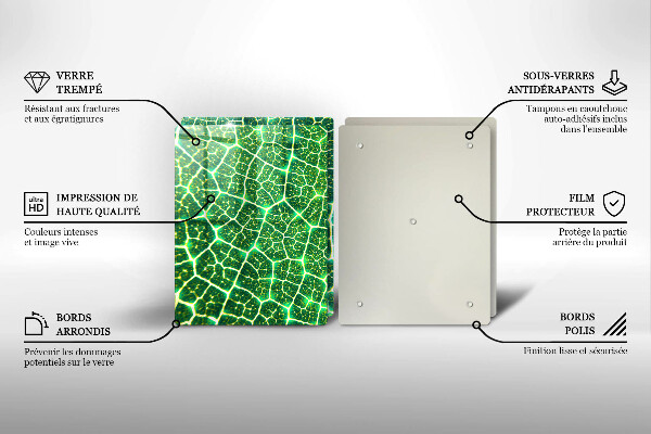 Chopping board Leaf structure