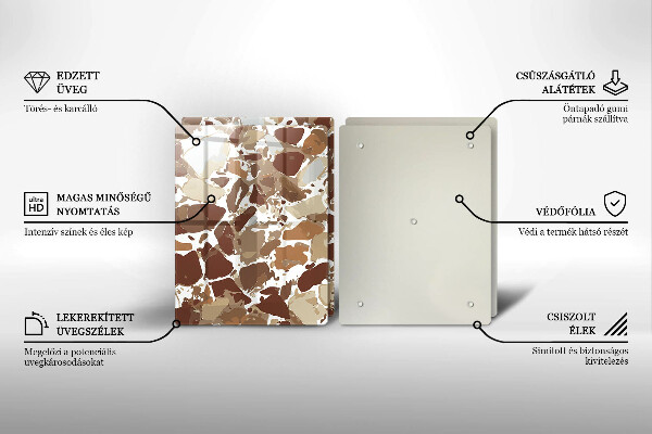 Chopping board Decorative stone stains