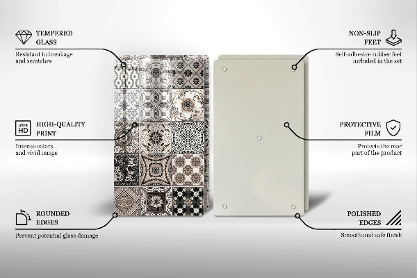 Chopping board Decorative tiles