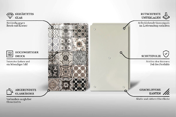 Chopping board Decorative tiles