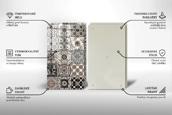 Chopping board Decorative tiles