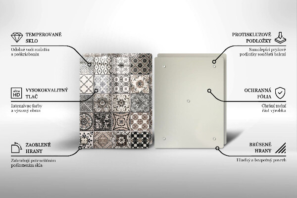 Chopping board Decorative tiles