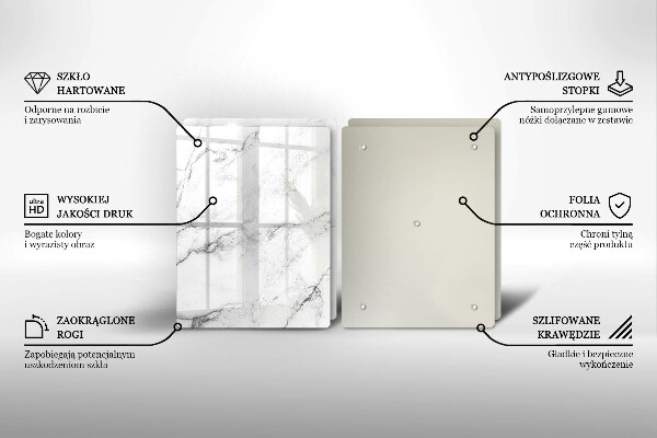 Chopping board Elegant marble texture