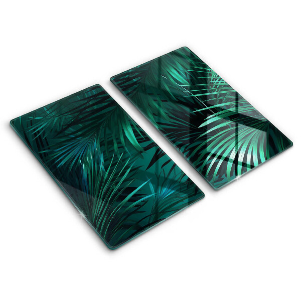 Chopping board Wild jungle leaves