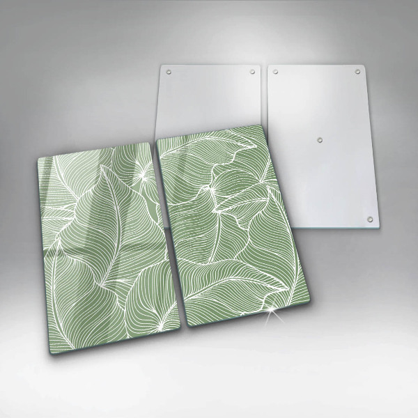 Chopping board Linear leaves