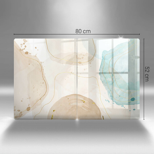 Chopping board Bright boho shapes