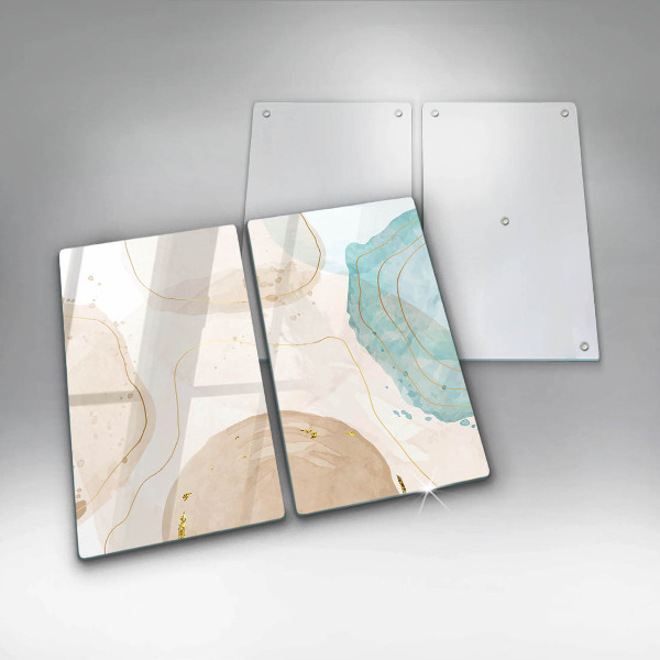 Chopping board Bright boho shapes