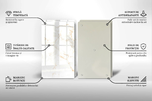 Chopping board Elegant stone marble