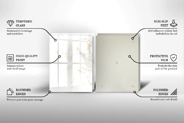 Chopping board Elegant stone marble