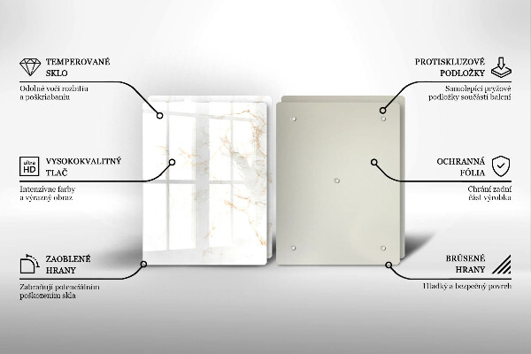 Chopping board Elegant stone marble