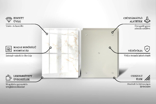 Chopping board Elegant stone marble