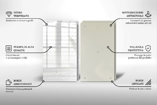 Chopping board Modern bright boards