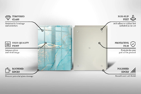 Chopping board Abstraction stone