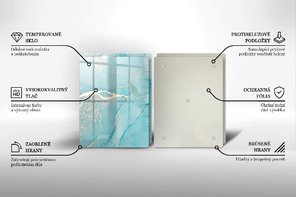 Chopping board Abstraction stone