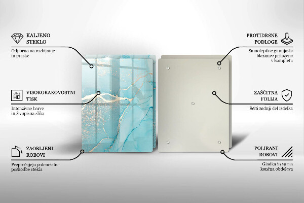 Chopping board Abstraction stone