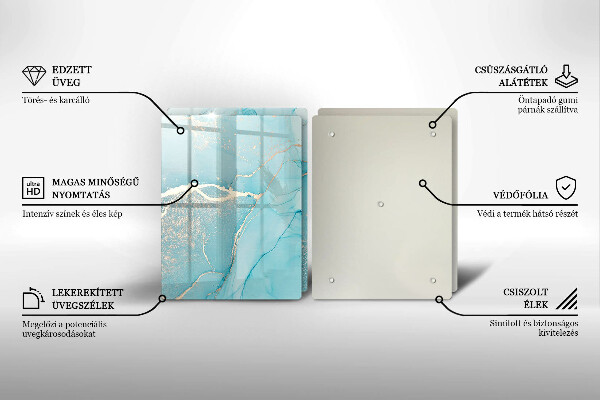 Chopping board Abstraction stone