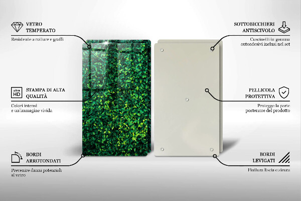 Chopping board Plant small leaves