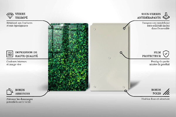 Chopping board Plant small leaves